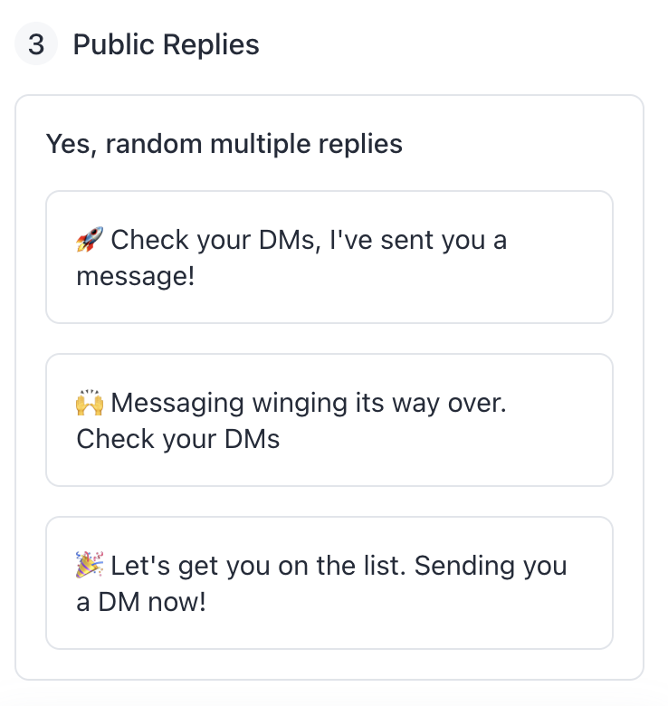 Manychat flow